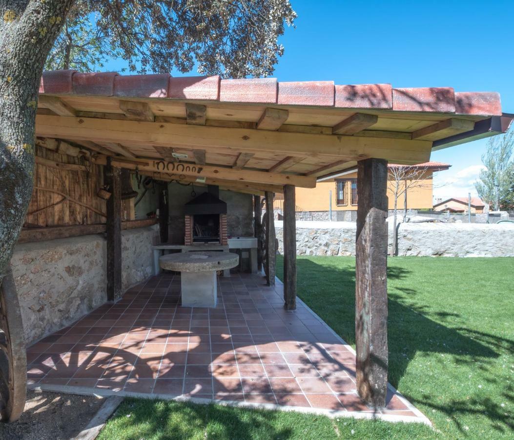 Casa Cantera Del Berrocal Ortigosa del Monte ภายนอก รูปภาพ