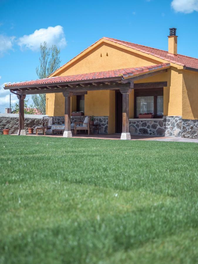 Casa Cantera Del Berrocal Ortigosa del Monte ภายนอก รูปภาพ