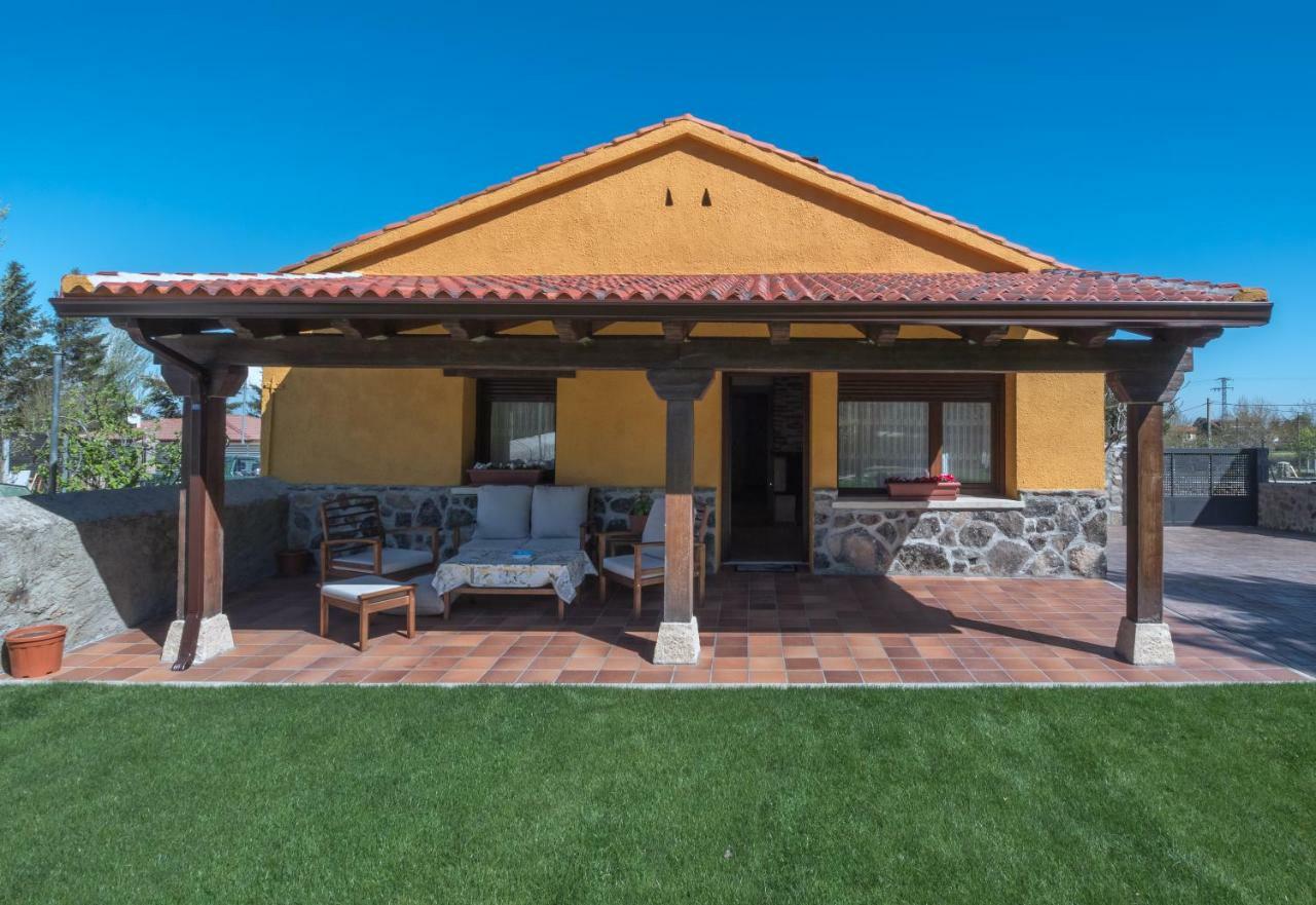 Casa Cantera Del Berrocal Ortigosa del Monte ภายนอก รูปภาพ